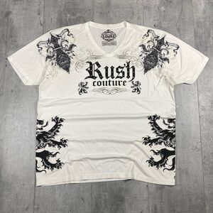 Y2k/Grunge Rush Couture Graphic Tee Shirt